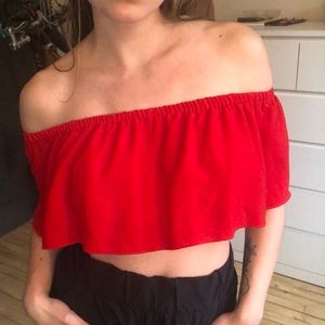 Aritzia Off-The-Shoulder Top